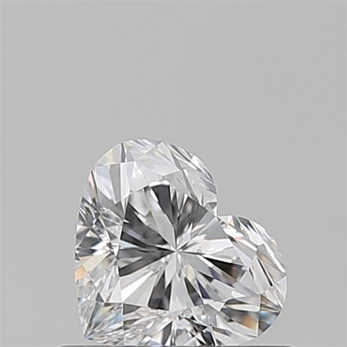 0.53 carat E-VS2 Natūralus Heart Deimantas (1)