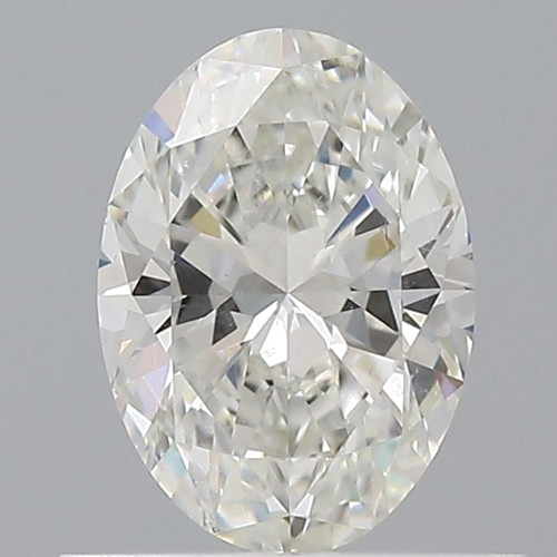 0.52 carat H-SI2 Natūralus Oval Deimantas (1)