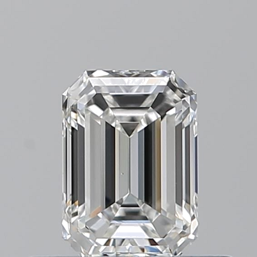 0.51 carat F-VS1 Natūralus Emerald Deimantas (1)