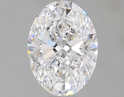 0.91 carat D-SI1 Natūralus Oval Deimantas (1)