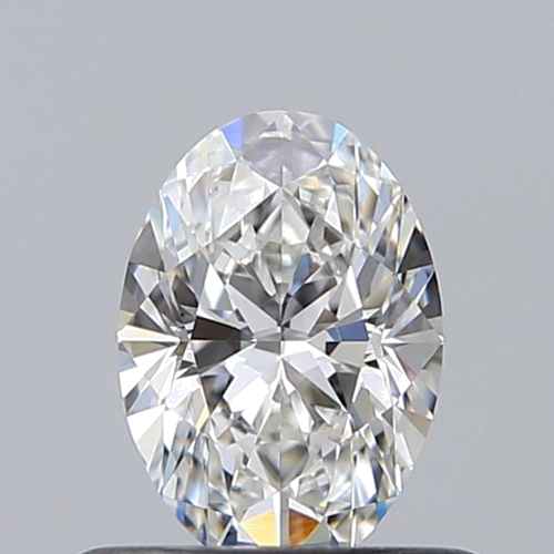 0.5 carat E-VS1 Natūralus Oval Deimantas (1)