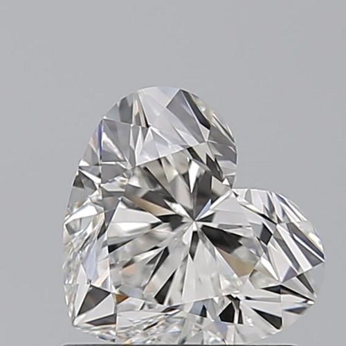 1.05 carat G-VVS2 Natūralus Heart Deimantas (1)