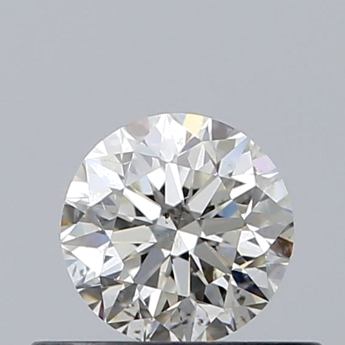 0.42 carat I-SI2 Very Good cut Natūralus Round Deimantas (1)