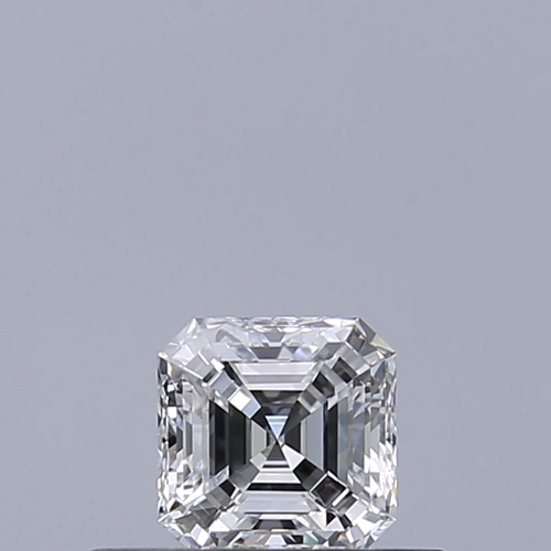 0.3 carat D-VVS1 Natūralus Asscher Deimantas (1)