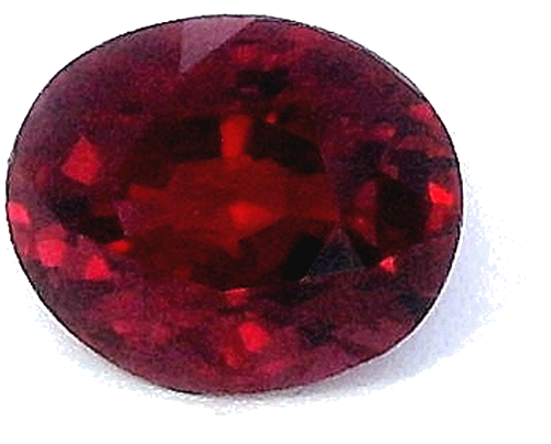 0.68 carat RED Oval Rubinas (1)