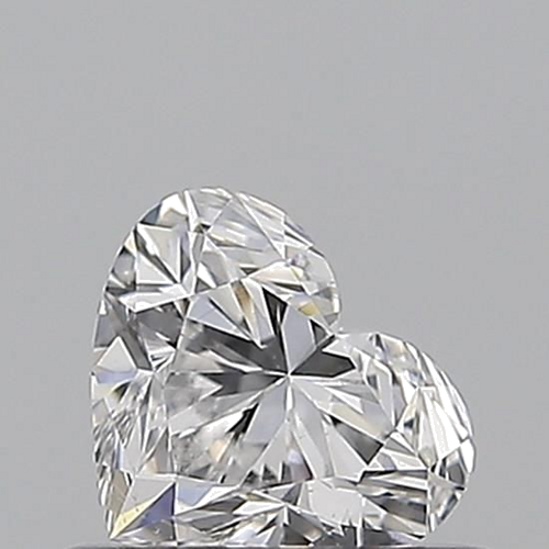 0.5 carat D-SI1 Natūralus Heart Deimantas (1)