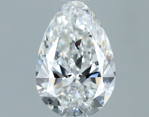 0.51 carat E-VS1 Natūralus Pear Deimantas (1)