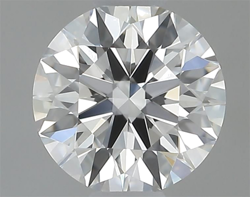 0.37 carat F-VVS1 Excellent cut Natūralus Round Deimantas (1)