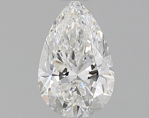 0.6 carat E-VVS1 Natūralus Pear Deimantas (1)