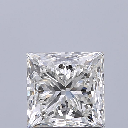 0.9 carat I-IF Natūralus Princess Deimantas (1)