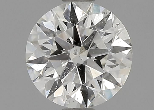 0.72 carat I-SI2 Excellent cut Natūralus Round Deimantas (1)