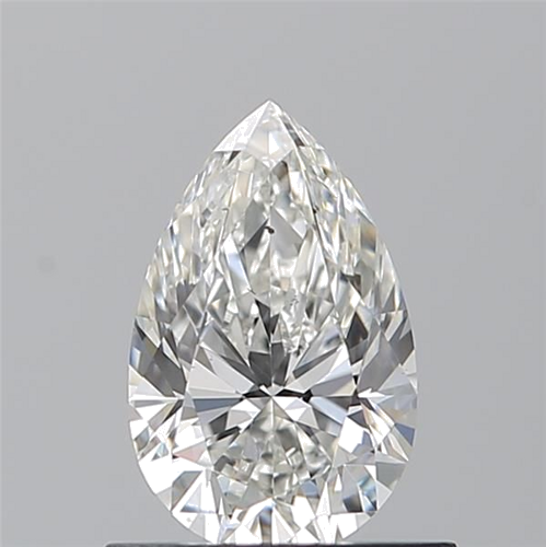 0.72 carat G-SI1 Natūralus Pear Deimantas (1)