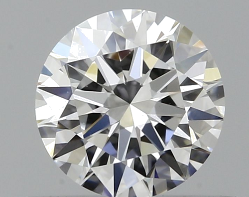 0.44 carat D-VVS2 Excellent cut Natūralus Round Deimantas (1)