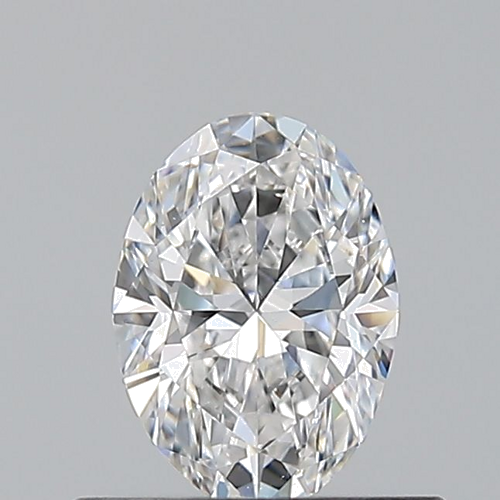0.5 carat E-VS2 Natūralus Oval Deimantas (1)