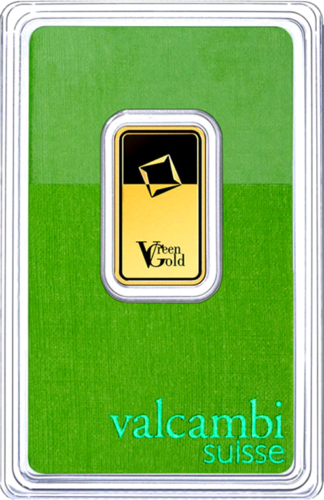 10 гр. Инвестиционно златно кюлче Valcambi Green Gold (2)
