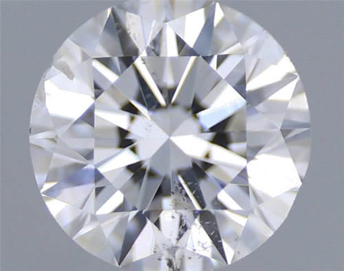 0.71 carat F-SI2 GD cut Natūralus Round Deimantas (1)