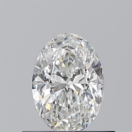 0.52 carat F-VVS2 Natūralus Oval Deimantas (1)