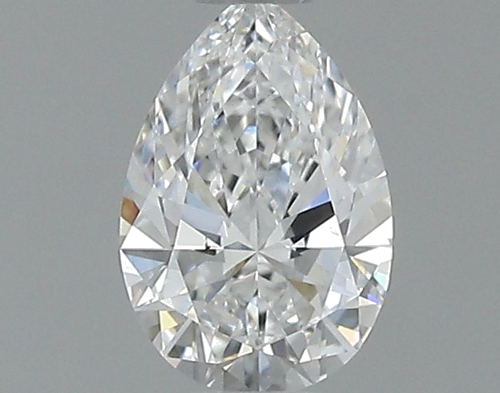 0.5 carat E-VS2 Natūralus Pear Deimantas (1)