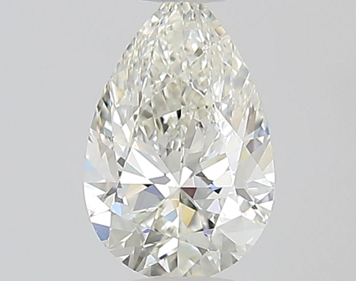 0.5 carat I-VVS1 Natūralus Pear Deimantas (1)