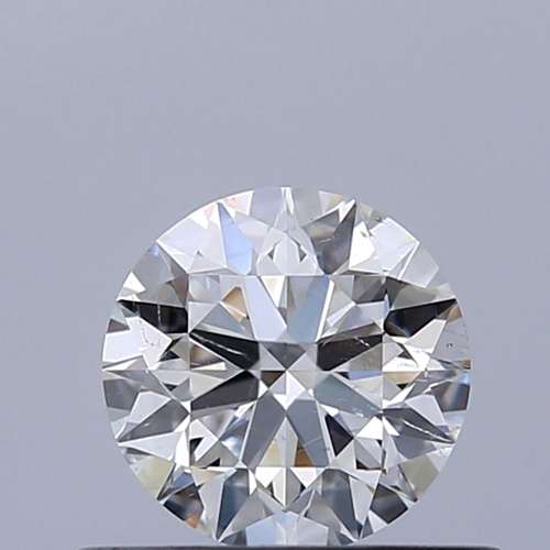 0.5 carat E-SI2 Excellent cut Natūralus Round Deimantas (1)