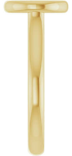 Sužadėtuvių Žiedas „Bezel-Set Solitaire“ 585 Geltonojo Aukso Round 8mm (4)