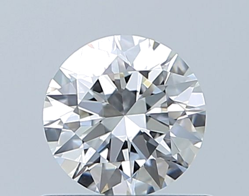 0.51 carat F-VVS2 Excellent cut Natūralus Round Deimantas (1)