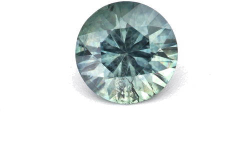 0.62 carat GREEN Round Safyras (1)