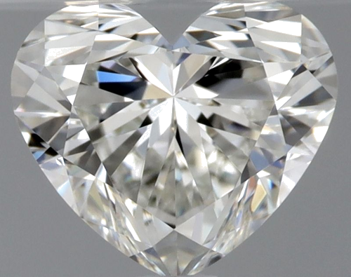 0.75 carat G-IF Natūralus Heart Deimantas (1)