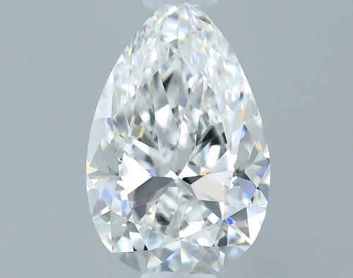 0.3 carat F-VVS1 Natūralus Pear Deimantas (1)