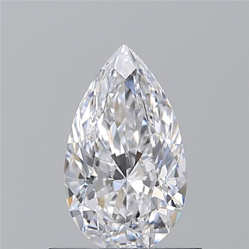 0.7 carat D-VS1 Natūralus Pear Deimantas (1)
