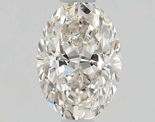 0.63 carat I-VVS1 Natūralus Oval Deimantas (1)