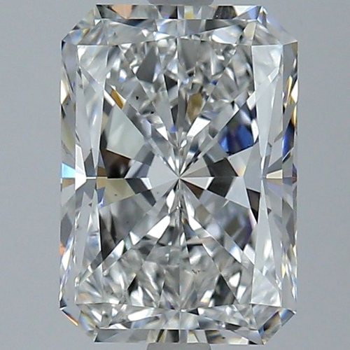 3.2 carat F-VS2 Natūralus Radiant Deimantas (1)