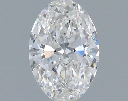 0.42 carat E-VVS2 Natūralus Oval Deimantas (1)