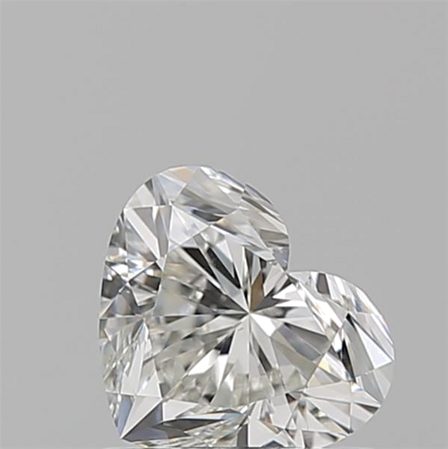 0.9 carat H-VS2 Natūralus Heart Deimantas (1)