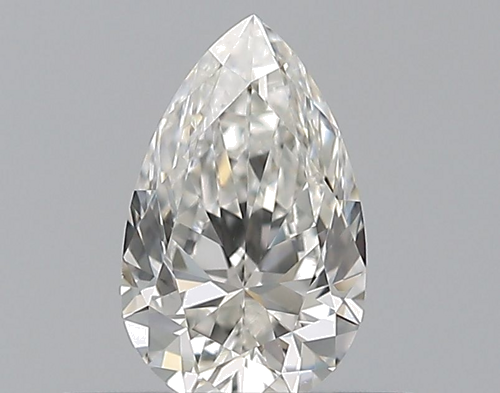 0.35 carat G-VS2 Natūralus Pear Deimantas (1)
