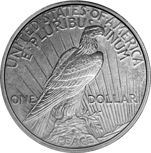 Сребърна монета на САЩ от 1 долар Мир (1921-1935 г.) (2)