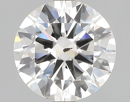 1.01 carat I-SI2 Very Good cut Natūralus Round Deimantas (1)