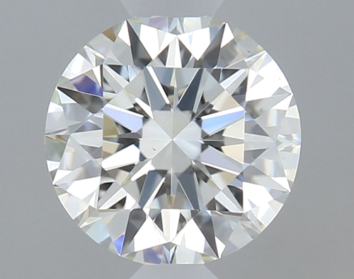 0.54 carat I-VS1 Excellent cut Natūralus Round Deimantas (1)