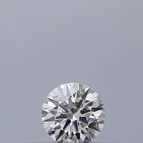 0.18 carat F-VVS1 Excellent cut Natūralus Round Deimantas (1)