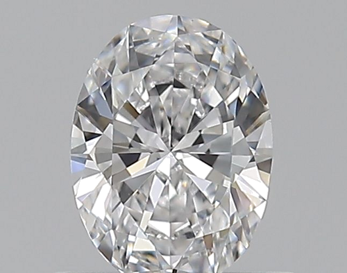 0.46 carat D-VS1 Natūralus Oval Deimantas (1)
