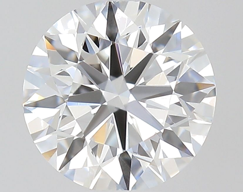 0.42 carat F-VVS2 Excellent cut Natūralus Round Deimantas (1)
