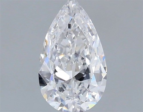 0.3 carat D-VS1 Natūralus Pear Deimantas (1)