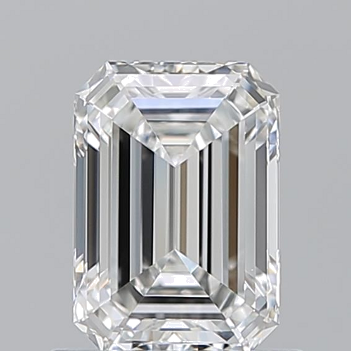 1.01 carat G-VVS2 Natūralus Emerald Deimantas (1)