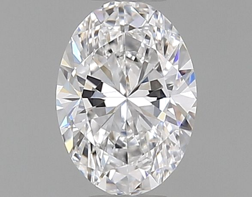 0.34 carat D-VVS1 Natūralus Oval Deimantas (1)