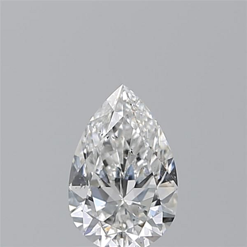 1.0 carat E-SI2 Natūralus Pear Deimantas (1)