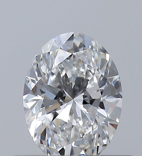 0.4 carat E-VS1 Natūralus Oval Deimantas (1)