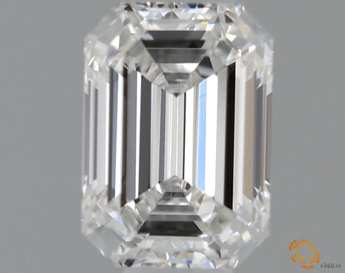 0.4 carat G-VVS2 Natūralus Emerald Deimantas (1)