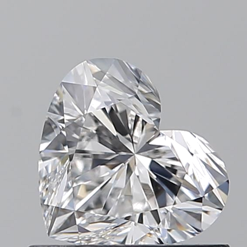 0.7 carat D-VS1 Natūralus Heart Deimantas (1)