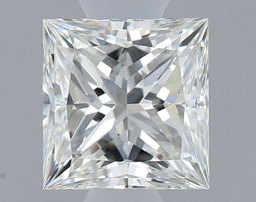 0.5 carat G-VVS1 Natūralus Princess Deimantas (1)
