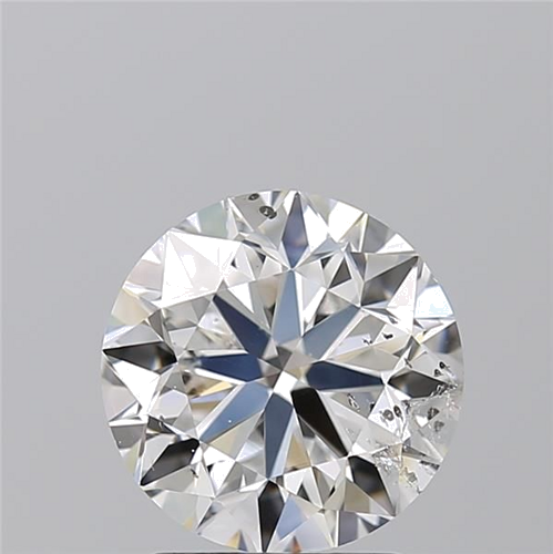 2.01 carat D-SI2 Very Good cut Natūralus Round Deimantas (1)